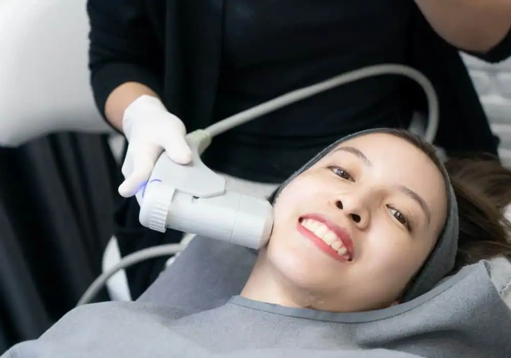 HIFU treatment Kilburn in progress