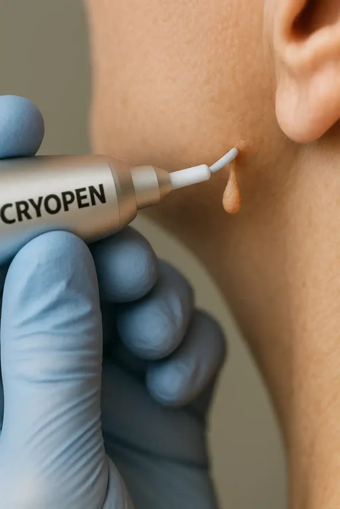 Cryopen for skin tags removal Kilburn speak to our team today!