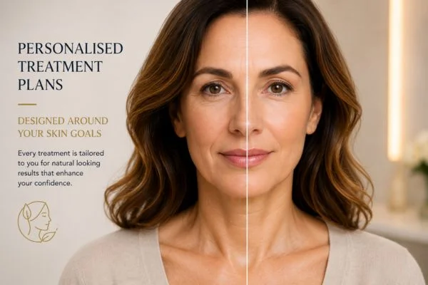 Before and after results of Collagen Lift Therapy Kilburn